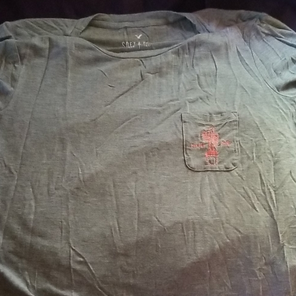 Grey "Hug Me Cactus" shirt - Picture 4 of 4